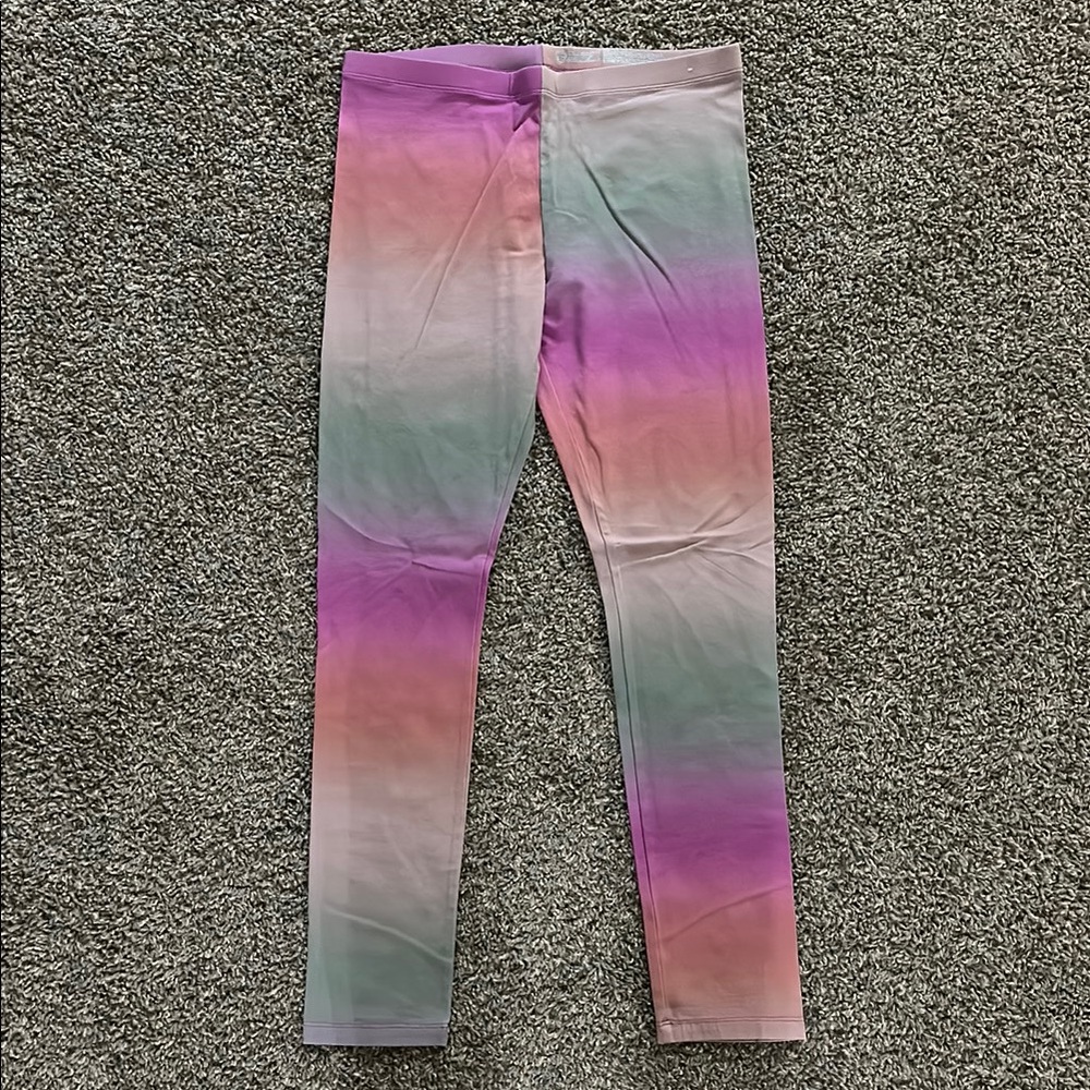 Justice Multi-Colored Leggings with Gradient Design
